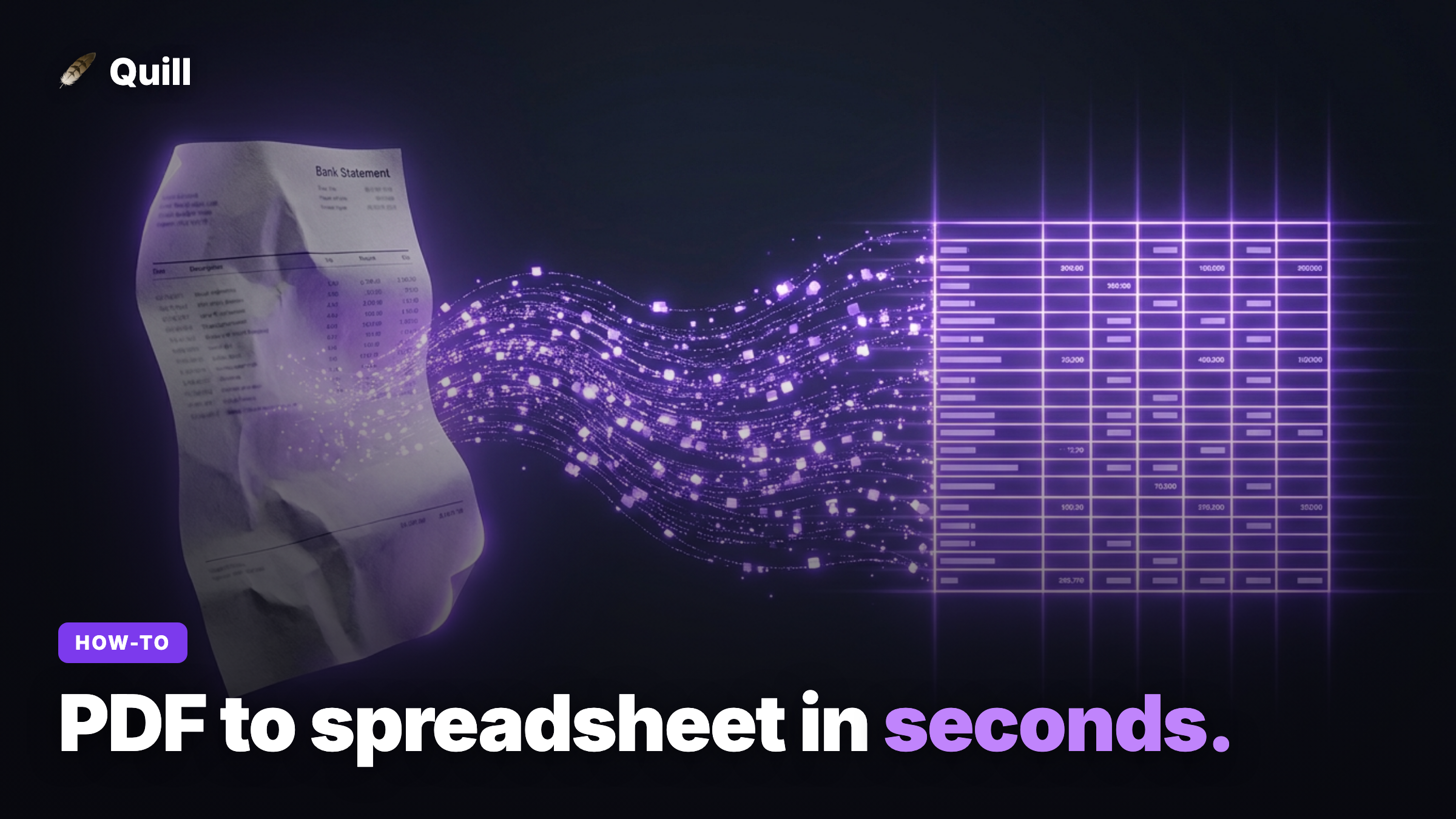 How to Convert a Bank Statement PDF to a CSV or Spreadsheet