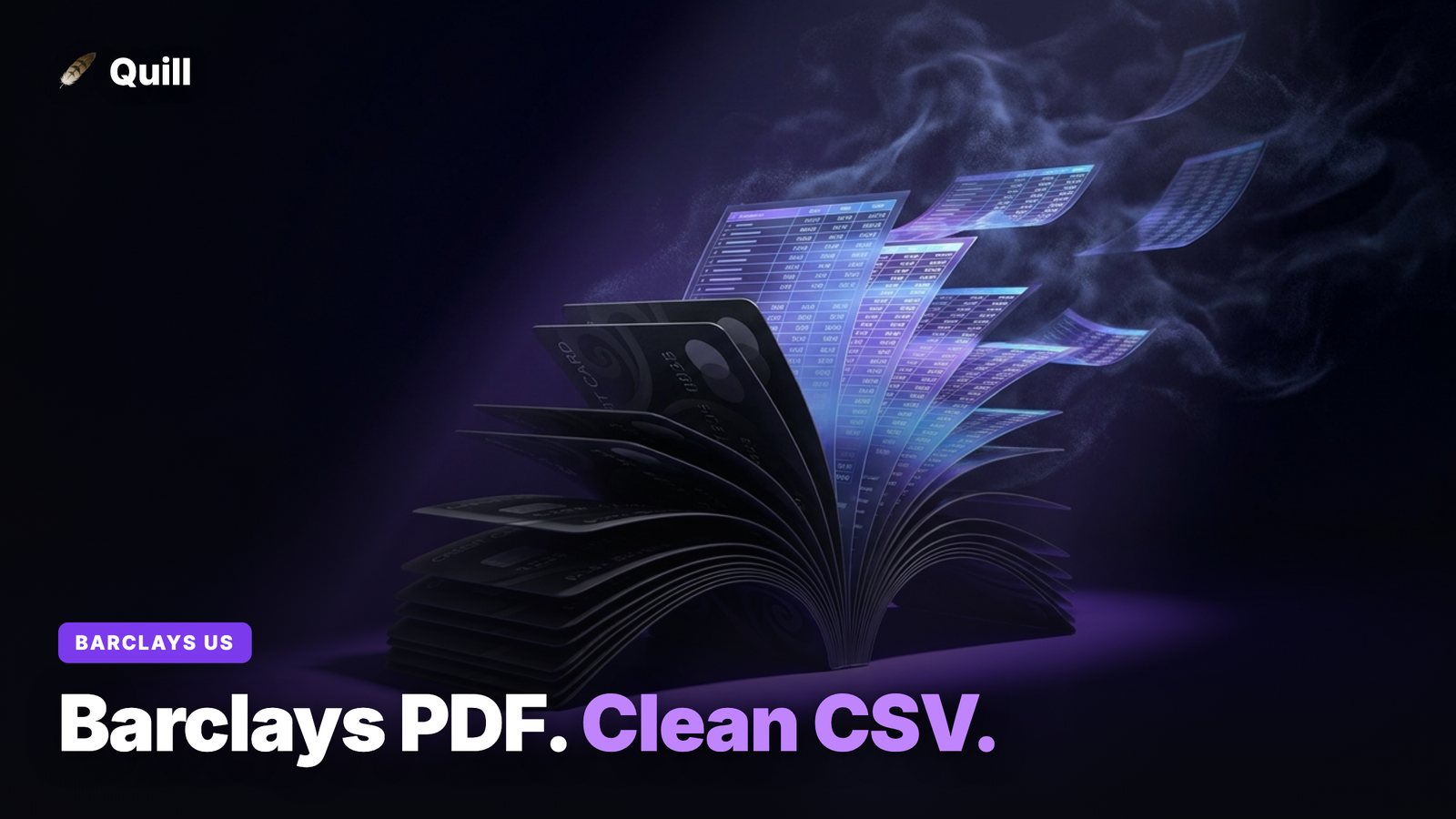 How to Convert a Barclays Statement PDF to CSV