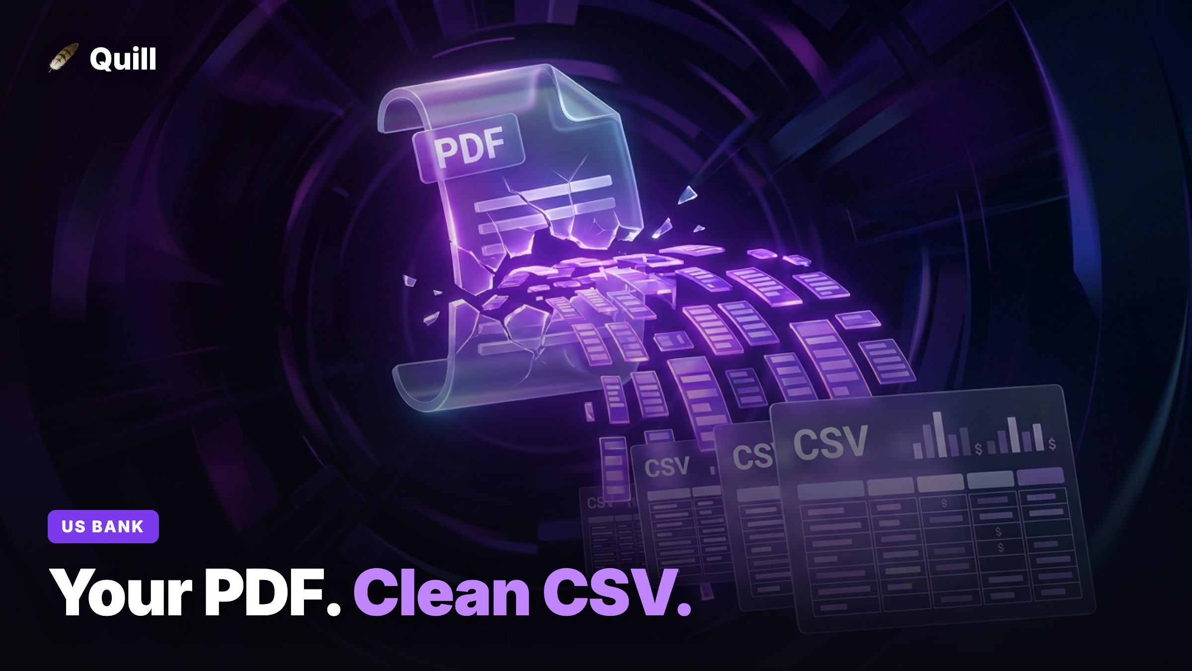 How to Convert a US Bank Statement PDF to CSV