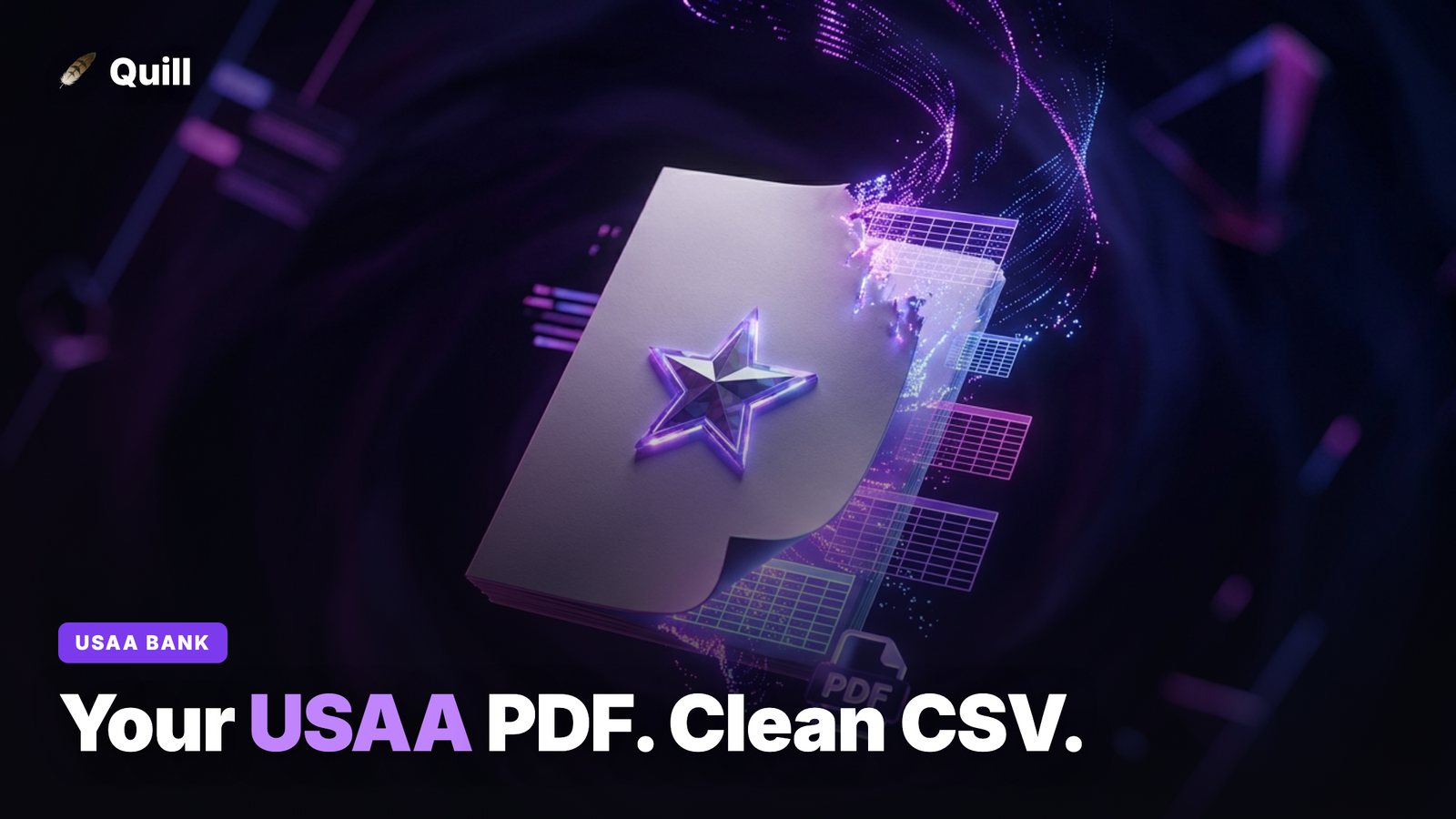 How to Convert a USAA Statement PDF to CSV